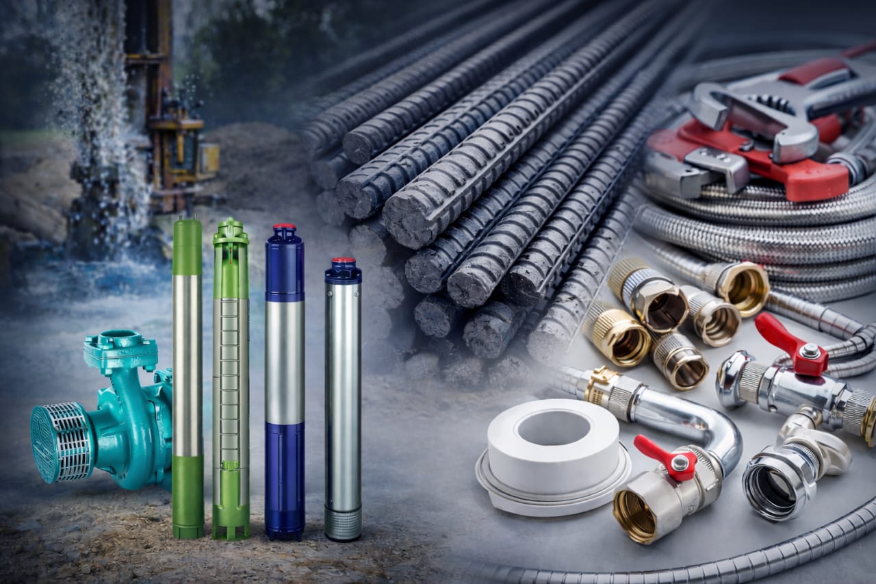 Borewell, Pumps & Construction